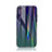 Carcasa Bumper Funda Silicona Espejo Gradiente Arco iris para Apple iPhone 8