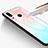 Carcasa Bumper Funda Silicona Espejo Gradiente Arco iris para Huawei Honor Play