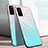 Carcasa Bumper Funda Silicona Espejo Gradiente Arco iris para Huawei Honor V30 Pro 5G