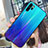 Carcasa Bumper Funda Silicona Espejo Gradiente Arco iris para Huawei P30 Pro