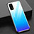 Carcasa Bumper Funda Silicona Espejo Gradiente Arco iris para Realme Q2 Pro 5G