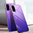 Carcasa Bumper Funda Silicona Espejo Gradiente Arco iris para Samsung Galaxy S20 5G
