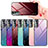 Carcasa Bumper Funda Silicona Espejo Gradiente Arco iris para Samsung Galaxy S21 5G