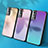 Carcasa Bumper Funda Silicona Espejo Gradiente Arco iris para Samsung Galaxy S22 5G