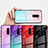 Carcasa Bumper Funda Silicona Espejo Gradiente Arco iris para Xiaomi Pocophone F1