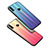 Carcasa Bumper Funda Silicona Espejo Gradiente Arco iris R01 para Huawei Honor 8X