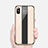 Carcasa Bumper Funda Silicona Espejo M01 para Apple iPhone X