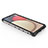 Carcasa Bumper Funda Silicona Transparente 360 Grados AM1 para Samsung Galaxy M02s