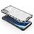 Carcasa Bumper Funda Silicona Transparente 360 Grados AM1 para Samsung Galaxy M30