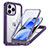 Carcasa Bumper Funda Silicona Transparente 360 Grados con Mag-Safe Magnetic AC1 para Apple iPhone 13 Pro