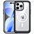 Carcasa Bumper Funda Silicona Transparente 360 Grados con Mag-Safe Magnetic AC1 para Apple iPhone 13 Pro