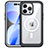 Carcasa Bumper Funda Silicona Transparente 360 Grados con Mag-Safe Magnetic AC1 para Apple iPhone 14 Pro