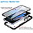 Carcasa Bumper Funda Silicona Transparente 360 Grados M01 para Samsung Galaxy S21 Ultra 5G