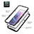 Carcasa Bumper Funda Silicona Transparente 360 Grados M01 para Samsung Galaxy S23 Plus 5G