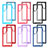 Carcasa Bumper Funda Silicona Transparente 360 Grados M02 para Samsung Galaxy S21 Ultra 5G