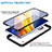 Carcasa Bumper Funda Silicona Transparente 360 Grados MJ1 para Xiaomi Poco X3 NFC
