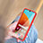 Carcasa Bumper Funda Silicona Transparente 360 Grados MJ2 para Samsung Galaxy M32 5G