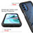 Carcasa Bumper Funda Silicona Transparente 360 Grados para Motorola Moto G41