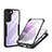 Carcasa Bumper Funda Silicona Transparente 360 Grados para Samsung Galaxy S22 5G