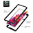 Carcasa Bumper Funda Silicona Transparente 360 Grados YB1 para Samsung Galaxy S20 Lite 5G