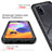 Carcasa Bumper Funda Silicona Transparente 360 Grados ZJ1 para Samsung Galaxy A31