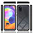 Carcasa Bumper Funda Silicona Transparente 360 Grados ZJ1 para Samsung Galaxy A31