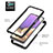 Carcasa Bumper Funda Silicona Transparente 360 Grados ZJ1 para Samsung Galaxy A32 5G