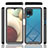 Carcasa Bumper Funda Silicona Transparente 360 Grados ZJ1 para Samsung Galaxy F12