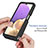 Carcasa Bumper Funda Silicona Transparente 360 Grados ZJ1 para Samsung Galaxy M32 5G