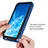 Carcasa Bumper Funda Silicona Transparente 360 Grados ZJ1 para Samsung Galaxy S20 5G