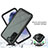 Carcasa Bumper Funda Silicona Transparente 360 Grados ZJ1 para Samsung Galaxy S23 Plus 5G