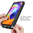 Carcasa Bumper Funda Silicona Transparente 360 Grados ZJ3 para Samsung Galaxy A31