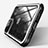 Carcasa Bumper Funda Silicona Transparente Espejo M03 para Apple iPhone 12 Pro Max