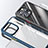 Carcasa Bumper Funda Silicona Transparente Espejo M03 para Apple iPhone 13 Pro