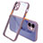 Carcasa Bumper Funda Silicona Transparente Espejo M05 para Apple iPhone 12