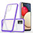 Carcasa Bumper Funda Silicona Transparente Espejo MQ1 para Samsung Galaxy A02s