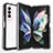 Carcasa Bumper Funda Silicona Transparente Espejo MQ1 para Samsung Galaxy Z Fold3 5G