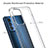 Carcasa Bumper Funda Silicona Transparente Espejo para Motorola Moto Edge 20 Pro 5G