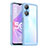 Carcasa Bumper Funda Silicona Transparente J01S para Oppo A58 5G