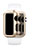 Carcasa Bumper Lujo Marco de Aluminio C01 para Apple iWatch 2 38mm Oro