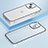 Carcasa Bumper Lujo Marco de Metal y Plastico Funda Bling-Bling LF1 para Apple iPhone 13