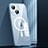 Carcasa Bumper Lujo Marco de Metal y Plastico Funda con Mag-Safe Magnetic JL1 para Apple iPhone 14 Plus