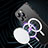 Carcasa Bumper Lujo Marco de Metal y Plastico Funda con Mag-Safe Magnetic JL2 para Apple iPhone 15 Pro