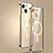 Carcasa Bumper Lujo Marco de Metal y Plastico Funda con Mag-Safe Magnetic JL3 para Apple iPhone 13