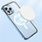 Carcasa Bumper Lujo Marco de Metal y Plastico Funda con Mag-Safe Magnetic LF1 para Apple iPhone 14 Pro