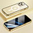 Carcasa Bumper Lujo Marco de Metal y Plastico Funda con Mag-Safe Magnetic LF1 para Apple iPhone 14 Pro