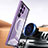 Carcasa Bumper Lujo Marco de Metal y Plastico Funda con Mag-Safe Magnetic LK1 para Samsung Galaxy S22 Ultra 5G