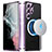 Carcasa Bumper Lujo Marco de Metal y Plastico Funda con Mag-Safe Magnetic LK2 para Samsung Galaxy S23 Ultra 5G