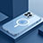 Carcasa Bumper Lujo Marco de Metal y Plastico Funda con Mag-Safe Magnetic QC3 para Apple iPhone 13 Pro Max