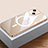 Carcasa Bumper Lujo Marco de Metal y Plastico Funda con Mag-Safe Magnetic QC4 para Apple iPhone 13 Mini